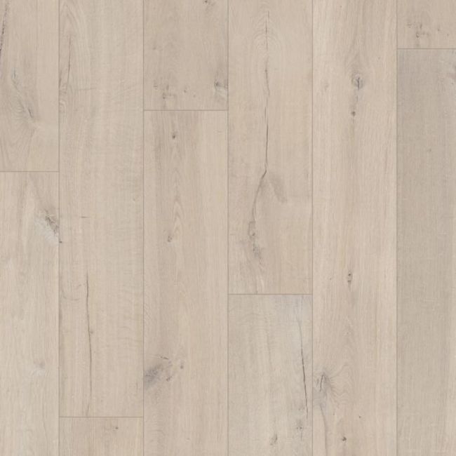 Water Resistant Laminate Flooring Planks In Light Oak Design For Kitchens And Hallways Quick Step Im1854