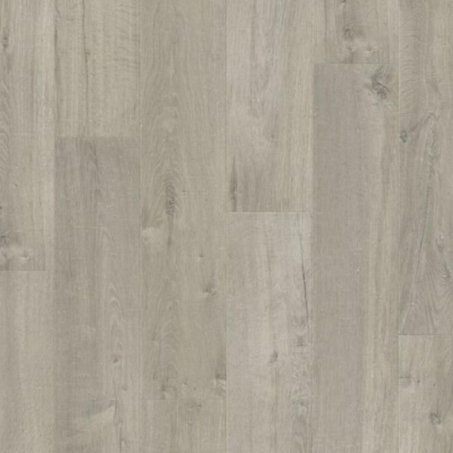 Quick Step Impressive Ultra Soft Oak Grey 12Mm Laminate Flooring Planks For Kitchens, Bathrooms And Utility Rooms