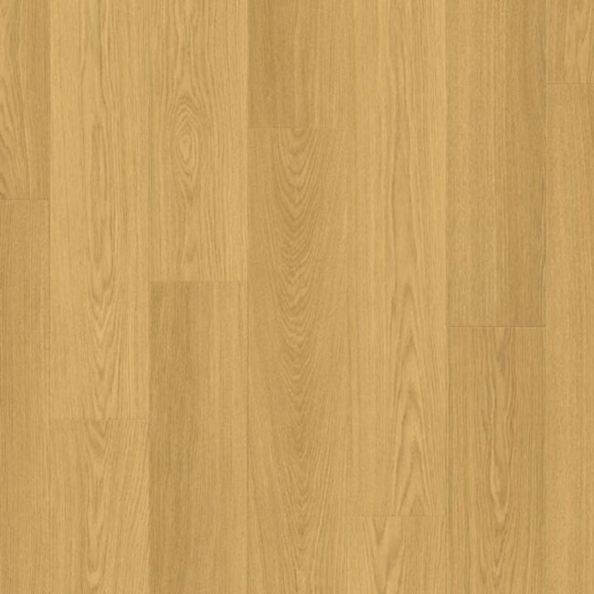 Quick Step Natural Varnished Oak Sig4749 Laminate Flooring Planks For Use In Kitchens, Hallways And Dining Rooms