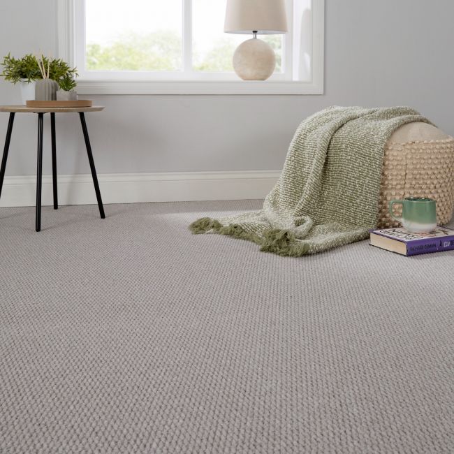 Resilience Chalk Boucle Loop Carpet