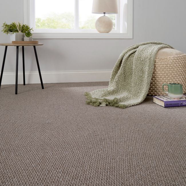 Resilience Coffee Boucle Loop Carpet