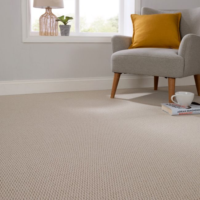 Resilience Cream Boucle Loop Carpet