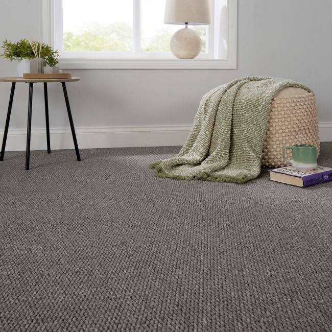 Resilience Iron Boucle Loop Carpet