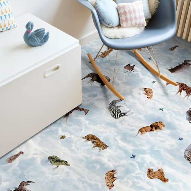 Savannah Sky Sheet Vinyl Flooring