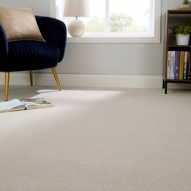 Saxonia Alabaster Deep Pile Carpet
