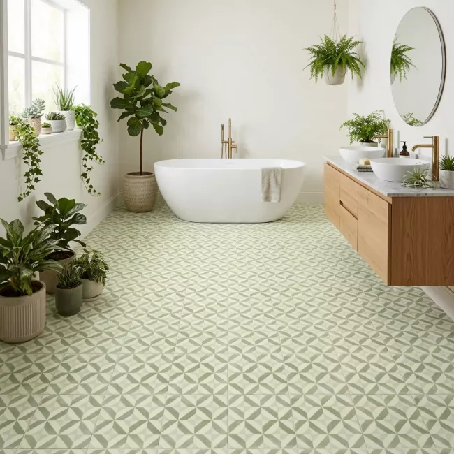 Senses Meadowgrass Sheet Vinyl Flooring