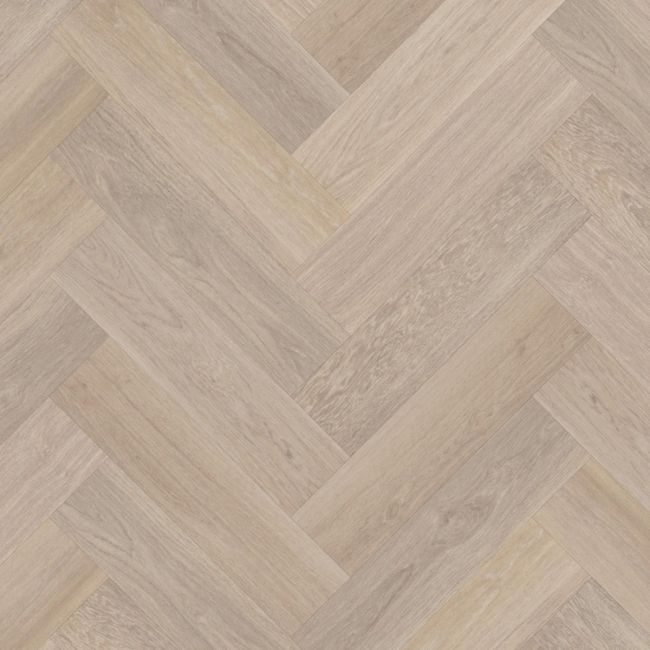 Karndean Van Gogh Neutral Brushed Oak SM-VGW126T Herringbone Vinyl Flooring