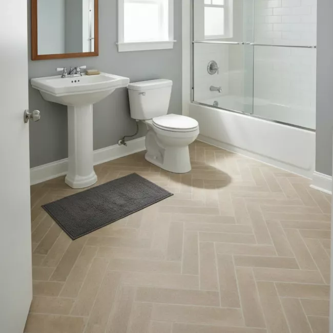 Spectrum Burstwick Stone Sheet Vinyl Flooring