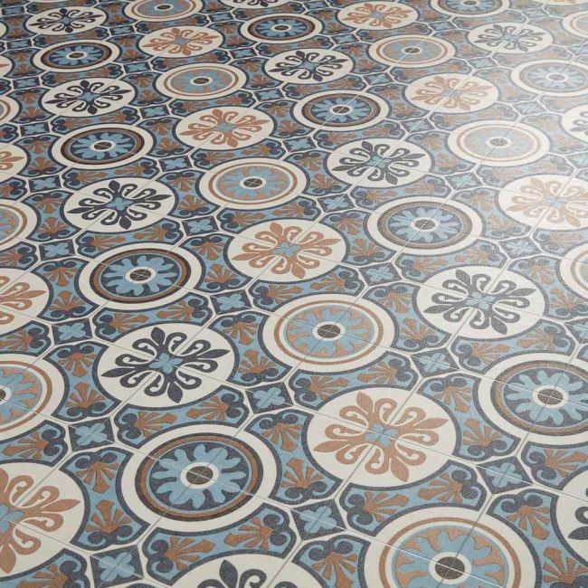 Moroccan Style Cushioned Vinyl Flooring Sheet Tangier 05 Sample