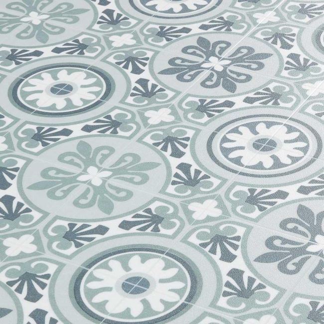 Moroccan Style Cushioned Vinyl Flooring Sheet Tangier 08