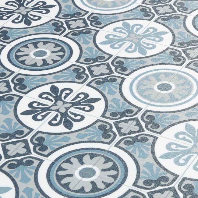 Moroccan Style Cushioned Vinyl Flooring Sheet Tangier 09