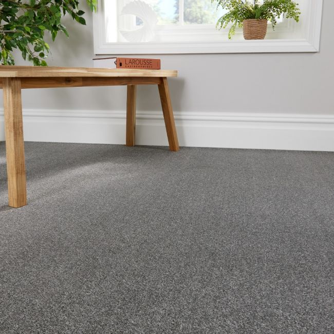 Walkover Pewter Twist Pile Carpet
