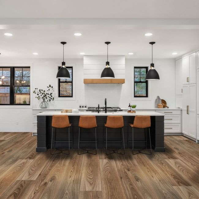 Tudor Mansions Bramhall Oak Felt Backed Vinyl Flooring