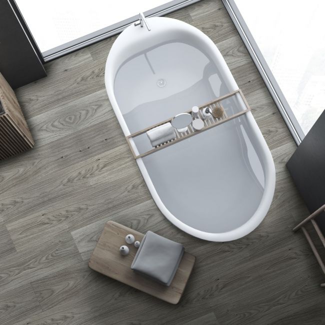 Tudor Mansions Eltham Oak Felt Backed Vinyl Flooring 