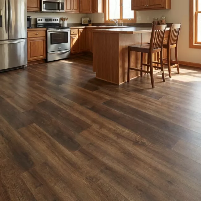 Universal Rigid Click Vinyl Flooring Arabica Driftwood