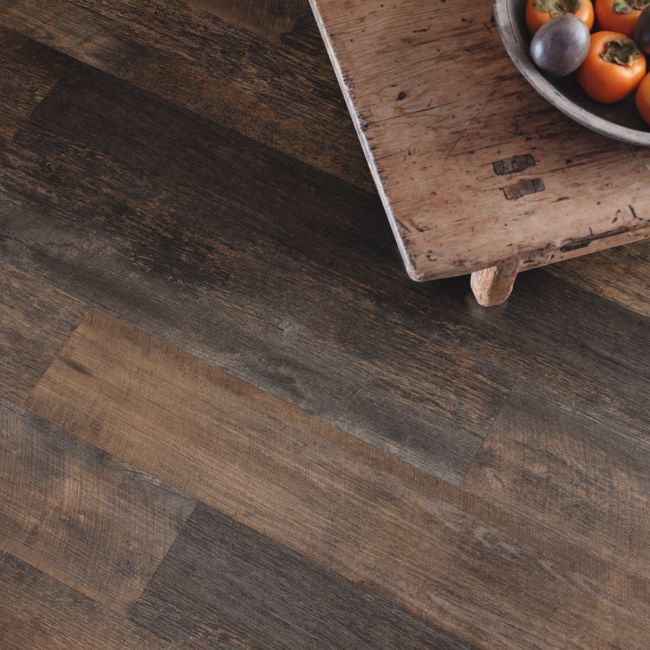 Karndean Van Gogh Salvaged Barnwood VGW123T Vinyl Floor Tiles