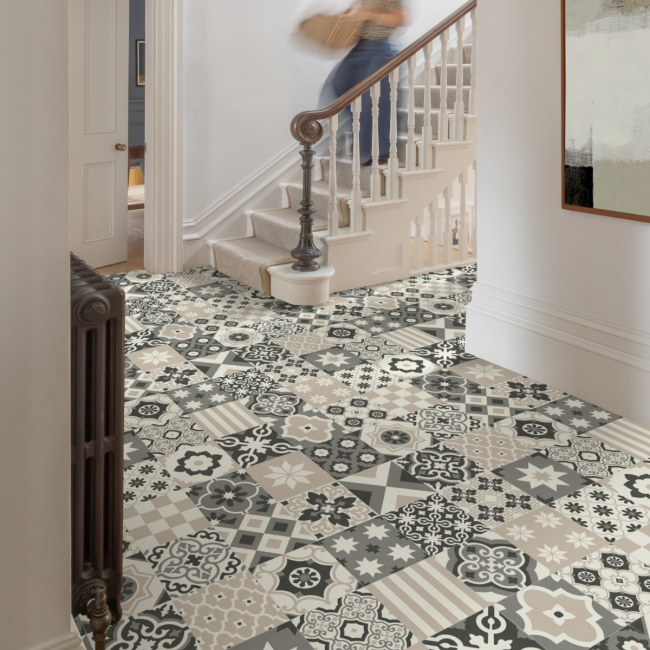 Vivre 35 Patterned Vinyl Flooring Roll
