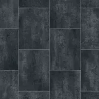Arizona Honed Black Slate Felt Back Vinyl Flooring