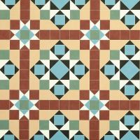 Tessellated Victorian Geometric Vinyl Flooring - ERA Barton