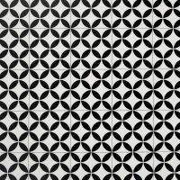 Victorian Tile Effect Cushion Vinyl Flooring - Buckingham