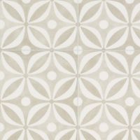 Cement Tile Design Cushioned Vinyl Flooring Sheet Topaz Natural