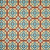 Tessellated Victorian Geometric Vinyl Flooring - ERA Barton