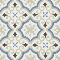 Spanish Tile Effect Cushion Vinyl Flooring Sheet Lucia