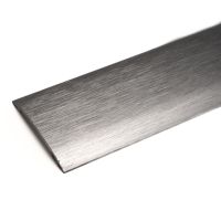 Premier Brushed Steel Self Adhesive Cover Strip