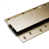 Premier Brushed Light Bronze Double Door Threshold