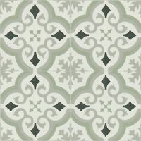 Spanish Tile Effect Felt Back Vinyl Flooring Sheet Marcela