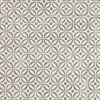 Cement Tile Design Cushioned Vinyl Flooring Sheet Pearl Grey