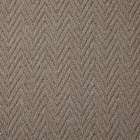 Resilience Coffee Herringbone Loop Carpet