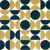 PopArt Sunset Orange Sheet Vinyl Flooring