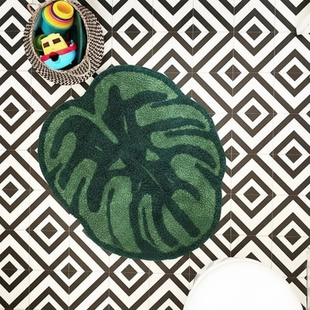 Black and White Vinyl Flooring Ideas