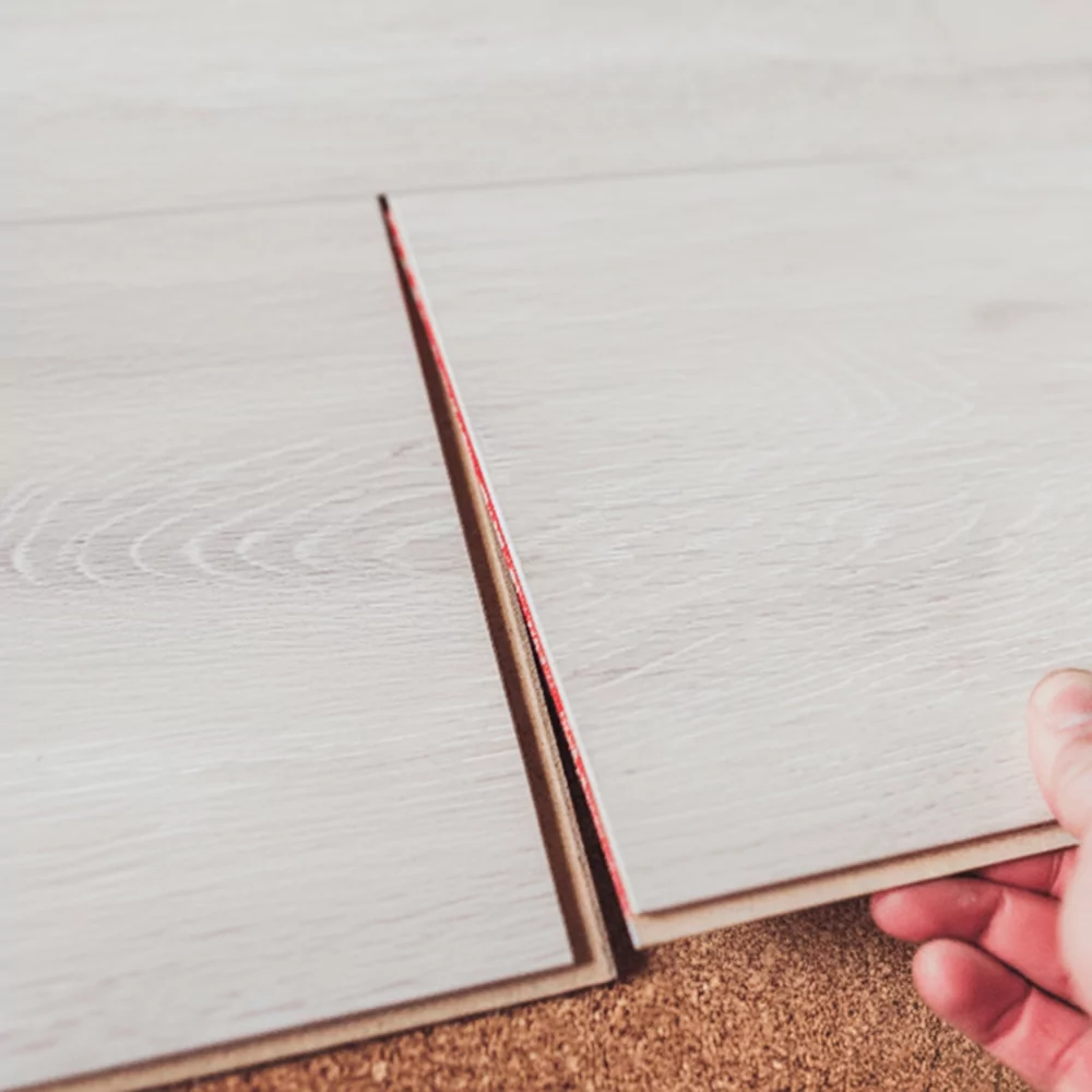 Can I lay New Click Vinyl on 10mm Fibre Board Underlay?