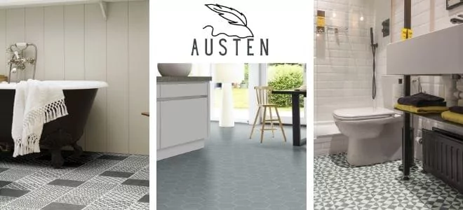 Austen sheet vinyl flooring lifestyle images