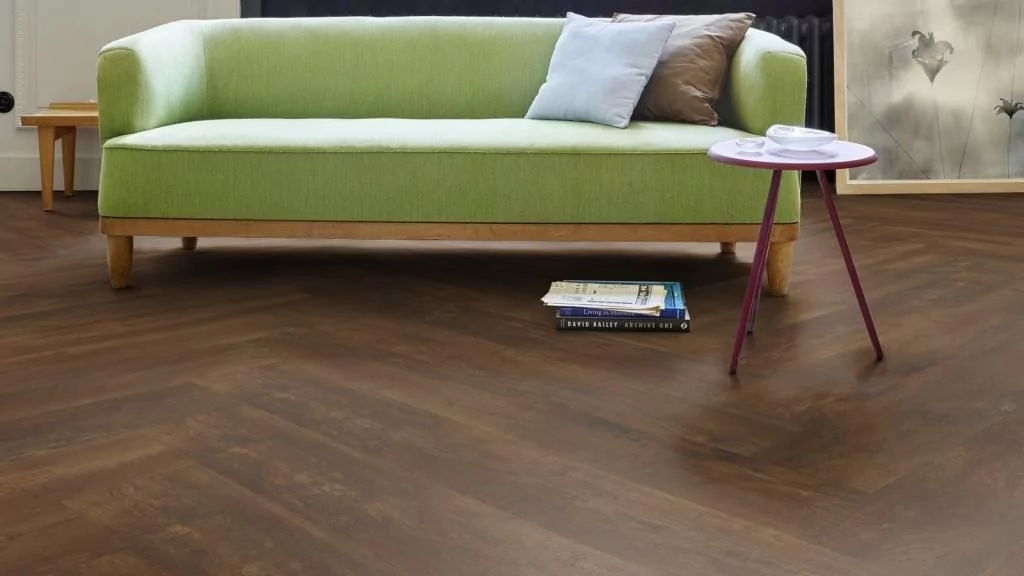 Moduleo Transform Herringbone Flooring in Country Oak 54880