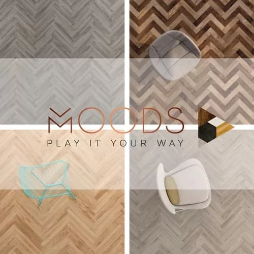 Moods Herringbone Vinyl Flooring Designs