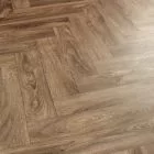 4mm Wood Effect Felt Back Sheet Vinyl Flooring Bramhall Parquet Sample