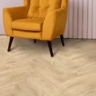 Tudor Mansions Hampton Parquet Felt Backed Vinyl Flooring 