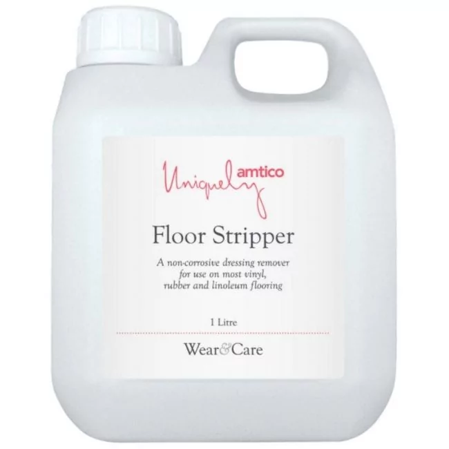 1 Litre Amtico Vinyl Flooring Tile And Plank Stripper For Removing Dirt And Light Stains