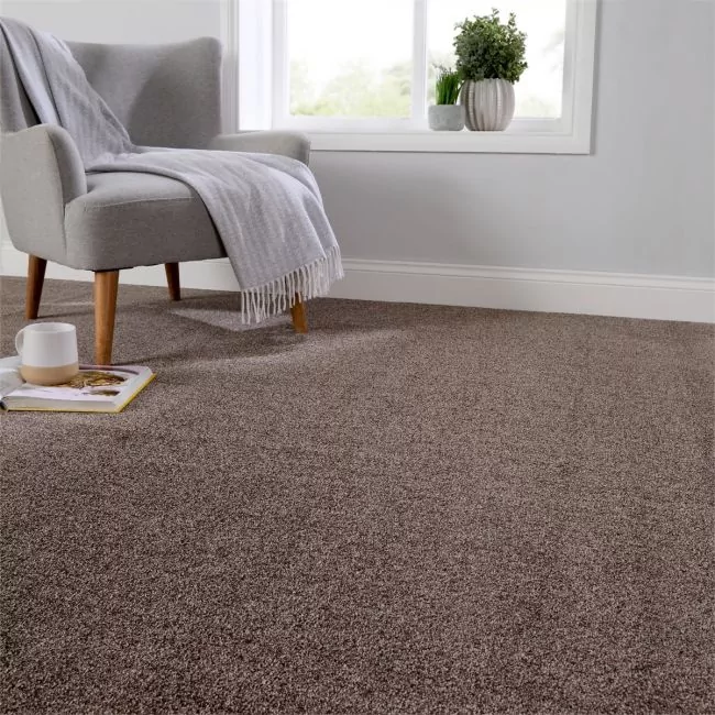 Arctic Peat Twist Pile Carpet