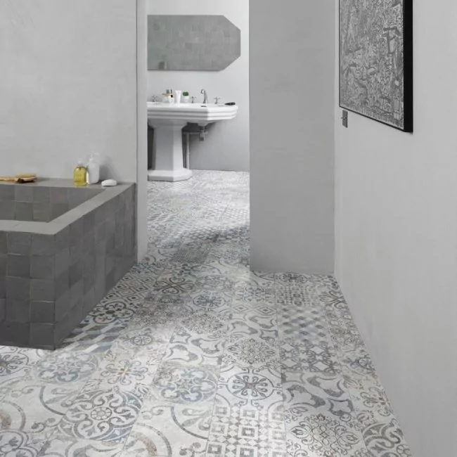 Berry Alloc Ocean+ 8 V4 Laminate Flooring Retro Chic Blue Grey