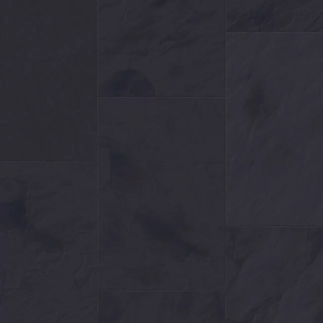 Black Wood Effect Laminate Flooring With Click Locking System And 4V Grooves Quick Step Im1862 Burned Planks