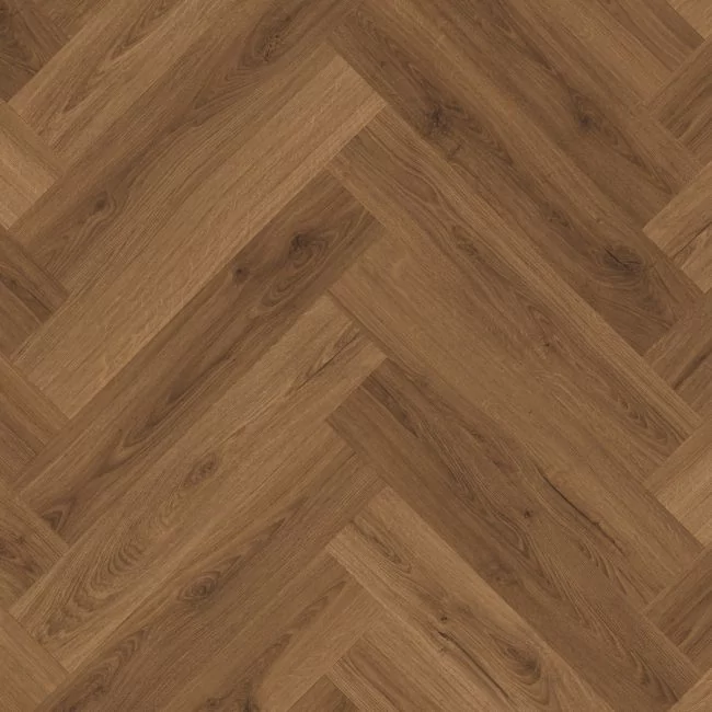 Quickstep Ciro Botanic Caramel Oak AVHBU40364 Herringbone Vinyl Flooring Tiles