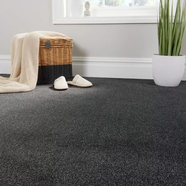 Cosy Saxony Nightfall Deep Pile Carpet