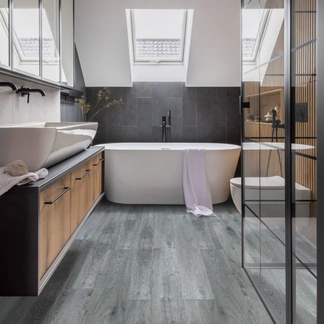 Verdanti Splash Driftwood Water Resistant Laminate Flooring