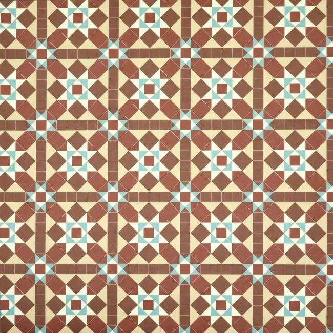 Tessellated Victorian Geometric Vinyl Flooring - ERA Parson