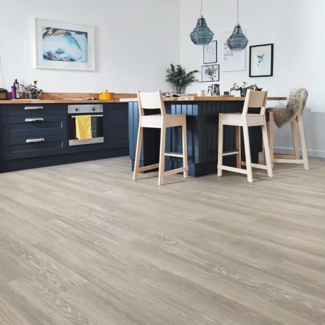 Karndean Knight Tile Rigid Core Grey Limed Oak SCB-KP138-6 LVT