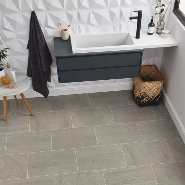 Karndean Knight Tile Honed Pebble Slate ST20 Luxury Vinyl Floor Tiles